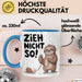 Faules Faultier Schnecke Tasse Geschenk Lustige Geschenkidee Zieh Nicht So Blau Trendation