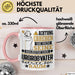 Urgroßvater Geschenk Tasse Lustiger Spruch Erheben Sie Sich Der Urgroßvater Betritt den Raum Rosa Trendation
