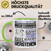 Musiktechniker Geschenk Tasse Lustige Geschenkdiee für einen Musiktechniker Geburtstag Ich Bin Musiktechniker Ich Kann Es Dir Erklären Aber Nicht Für Dich Verstehen Grün Trendation