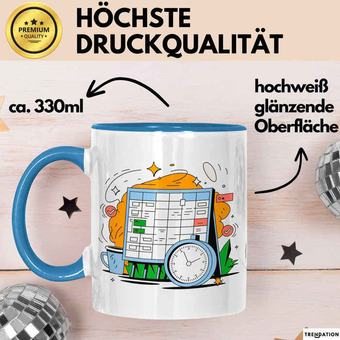 Scrum Master Tasse Geschenk Lustige Geschenkidee Spruch Für Agile Coaches Blau Trendation