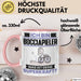 Bocciapieler Tasse Geschenk für Bocciapieler Geburtstag Lustiger Spruch Kaffee-Becher Was Ist Deine Superkraft Rosa Trendation