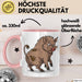 Wildschweinjagd Tasse Geschenk für Schwarzwildjäger Spruch Rosa Trendation