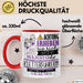 Kletterführerin Tasse Geschenk Lustiger Spruch Bitte Erheben Sie Sich Seine Majestät Die Kletterführerin Betritt Den Raum Rot Trendation