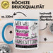 Hundesitterin Tasse Geschenk Spruch Wer Will Schon Prinzessin Sein Wenn Man Auch Hundesitterin Sein Kann Blau Trendation