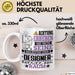 Designer Geschenk Tasse Lustiger Spruch Erheben Sie Sich Der Designer Betritt den Raum Weiß Trendation