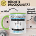 Jazz-Enthusiastin Und Prinzessin Tasse Geschenk Für Eine Jazz-Enthusiastin Geburtstag Was Ist Deine Superkraft Grün Trendation