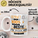 Beste Professorin Der Welt Tasse Geschenk für Eine Professorin Geprüft Und Sicher Geschenkidee Geburtstag Weihnachten Weiß Trendation