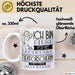 Tierforscherin Tasse Geschenk Ich Bin Diese Eine Legendäre Tierforscherin Von Der Alle Reden Geschenkidee Geburtstag Weihnachten Weiß Trendation