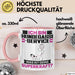 Hundegassi-Service Tasse Geschenk für Hundegassi-Service Geburtstag Lustiger Spruch Kaffee-Becher Was Ist Deine Superkraft Rosa Trendation