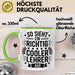 Lehrer Unterricht Wertschätzung Tasse Geschenk Lustige Geschenkidee Spruch So Sieht Ein Richtig Cooler Lehrer Aus Grün Trendation