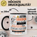 Tonstudio-Besitzerin Tasse Geschenk Lustiger Spruch Bitte Erheben Sie Sich Seine Majestät Die Tonstudio-Besitzerin Betritt Den Raum Schwarz Trendation