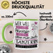 Tänzerin Tasse Geschenk Spruch Wer Will Schon Prinzessin Sein Wenn Man Auch Tänzerin Sein Kann Grün Trendation
