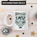 TRENDATION 40. Geburtstag Tasse Frau Mann Geschenk 40er Geschenkidee 40 Mutter Vater Weiß Trendation