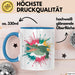 Krokodil Tier Tasse Geschenk Lustige Geschenkidee Spruch Blau Trendation