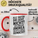 Andrea Tasse Geschenk Alle Sagten Das Geht Nicht Aber Dann Kam Andrea Und Hat Es Einfach Gemacht Geschenkidee Becher mit Name Rot Trendation