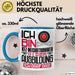 Kfz-Mechatroniker Ausbildung Tasse Geschenk Ich Bin Kfz-Mechatroniker In Der Ausbildung Ich Darf Das Geschenkidee Spruch Blau Trendation