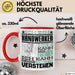 Handwerker Geschenk Tasse Geschenkidee für Handwerker Geburtstag Lustiger Spruch Ich Bin Handwerker Ich Kann Es Dir Erklären Aber Nicht Für Dich Verstehen Funny Rot Trendation