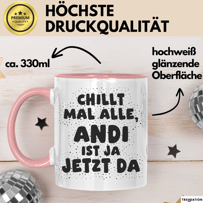 Andi Tasse Chillt Mal Alle, Andi Ist Ja Jetzt Da Geschenk