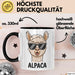 Alpaka Liebhaber Tasse Geschenkidee Flauschiger Tierfan Geschenkidee Lustig Trendation
