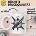 Survivalist Tasse Geschenkidee für Prepper und Outdoor Fans Weiß Trendation