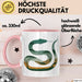 Reptil Schlange Tier Tasse Geschenk Lustige Geschenkidee Spruch Rosa Trendation