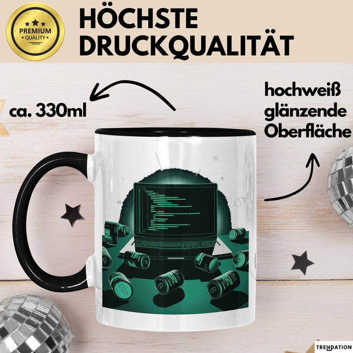 Software Entwickler Tasse Geschenk Lustige Geschenkidee Spruch Für Code Süchtige Trendation