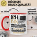 Anwendungsentwicklerin Ausbildung Start Geschenk Tasse Ich Bin Anwendungsentwicklerin In Der Ausbildung Ich Darf Das Kaffee-Becher Geschenkidee Rot Trendation