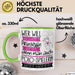 Polo-Spielerin Tasse Geschenk Spruch Wer Will Schon Prinzessin Sein Wenn Man Auch Polo-Spielerin Sein Kann Grün Trendation