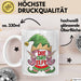 Chefin Tasse Geschenk Die Chef Elfe Geschenkidee Zu Weihnachten Für Chefin Kaffee-Becher Weiß Trendation