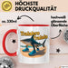Tralalero Tralala Tasse Meme Italienisch Geschenk Lustig Becher Rot Trendation
