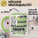 Uropa Geschenk Tasse Lustiger Spruch Erheben Sie Sich Der Uropa Betritt den Raum Grün Trendation