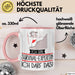 Geschenk für Survival-Expertin Tasse Lustige Geschenkidee Geburtstag Ich Bin Survival-Expertin Ich Darf Das Rosa Trendation