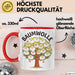 Schaf Tier Tasse Geschenk Baumwolle Geschenkidee Bauernhof Geschenkidee Lustig Rot Trendation