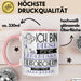 Tierforscherin Tasse Geschenk Ich Bin Diese Eine Legendäre Tierforscherin Von Der Alle Reden Geschenkidee Geburtstag Weihnachten Rosa Trendation