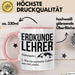 Geografielehrer Unterricht Tasse Geschenk Lustige Geschenkidee Spruch Erdkunde Lehrer Rosa Trendation