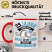 25 Jahre Tasse Geschenk Ehe Lustiger Spruch Humorvolle Geschenkidee Silberhochzeit Rot Trendation