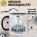 Polizist Geschenk Tasse So Gut Kann Nur Ein Polizist Aussehen Geschenkidee Kaffee-Becher Schwarz Trendation