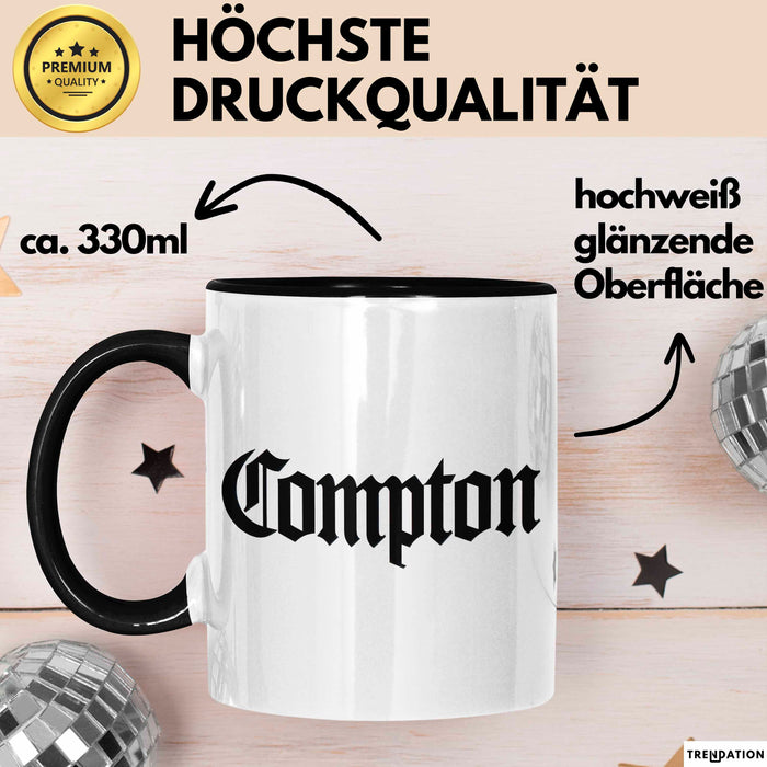 Los Angeles LA Kalifornien USA Tasse Geschenk Lustige Geschenkidee Spruch Compton Trendation