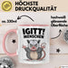 Sarkastischer Sarkasmus Introvertierter Tasse Geschenk Lustige Geschenkidee Spruch Igitt Menschen Rosa Trendation