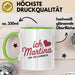 Martina Tasse Geschenk Ich Bin Vollkommen Martina Geschenkidee Geburtstag Grün Trendation
