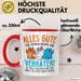 Büroarbeit Kollege Tasse Geschenk Lustige Geschenkidee Spruch Alles Gute Für Deinen Neuen Job Verräter Rot Trendation