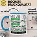 Hundemasseurin Tasse Geschenk Spruch Wer Will Schon Prinzessin Sein Wenn Man Auch Hundemasseurin Sein Kann Blau Trendation