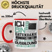 Datenbankadministrator Ausbildung Tasse Geschenk Ich Bin Datenbankadministrator In Der Ausbildung Ich Darf Das Geschenkidee Spruch Rot Trendation