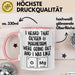 Chemielehrer Unterricht Tasse Geschenk Lustige Geschenkidee Spruch Ich Habe Gehört Dass Sauerstoff & Magnesium Ausgehen Rosa Trendation