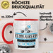 Rennfahrerin Weil Es Keinen Schöneren Beruf Gibt Tasse Geschenk für Eine Rennfahrerin Lustig Rot Trendation