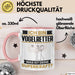 Vogelretter Tasse Geschenk für Vogelretter Geburtstag Lustiger Spruch Kaffee-Becher Was Ist Deine Superkraft Rosa Trendation
