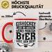 Eishockey Tasse Löst Die Meisten Meiner Probleme Bier Löst Den Rest Becher Geschenkidee Rot Trendation
