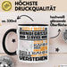 Hundegassi-Service Geschenk Kaffee-Tasse Geschenkidee für Hundegassi-Service Ich Bin Hundegassi-Service Ich Kann Es Dir Erklären Jedoch Nicht Für Dich Verstehen Spruch Lustig Schwarz Trendation