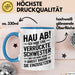 Big Sister Ältere Geschwister Schwestern Tasse Becher Geschenk Lustige Geschenkidee Spruch Ich Habe Eine Verrückte Schwester Blau Trendation
