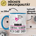Geschenk für Survival-Trainerin Tasse Lustige Geschenkidee Geburtstag Ich Bin Survival-Trainerin Ich Darf Das Blau Trendation